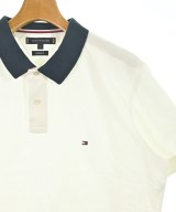 TOMMY HILFIGER（トミーヒルフィガー）ポロシャツ 白 サイズ:L メンズ/2200644678049