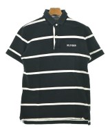 TOMMY HILFIGER（トミーヒルフィガー）ポロシャツ 黒 サイズ:M メンズ/2200635079114