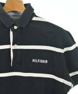 TOMMY HILFIGER（トミーヒルフィガー）ポロシャツ 黒 サイズ:M メンズ/2200635079114