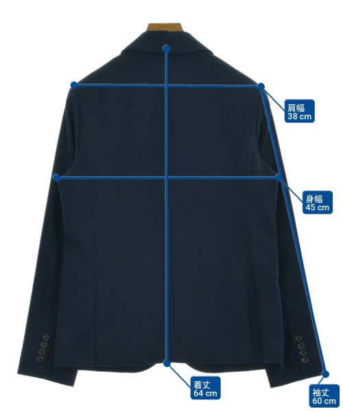 TOMMY HILFIGER（トミーヒルフィガー）テーラードジャケット 紺 サイズ:164(XS位) レディース/2200700606016