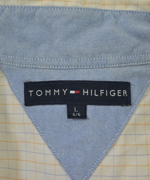 TOMMY HILFIGER（トミーヒルフィガー）カジュアルシャツ 白 サイズ:L メンズ/2200701277352