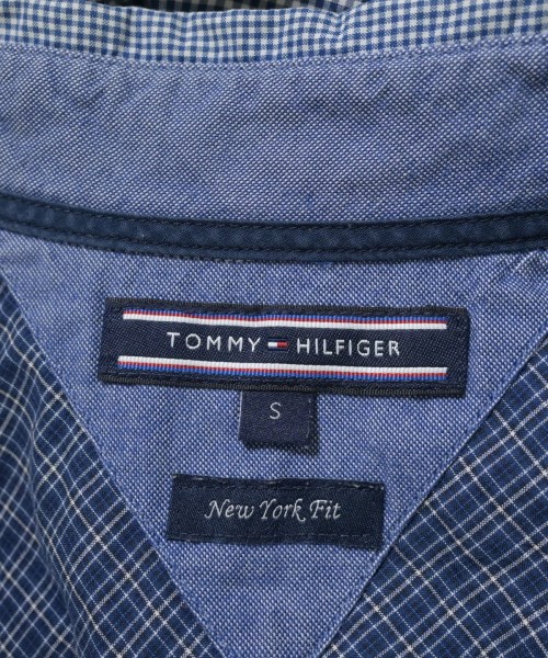 TOMMY HILFIGER（トミーヒルフィガー）カジュアルシャツ 青 サイズ:S メンズ/2200706772050