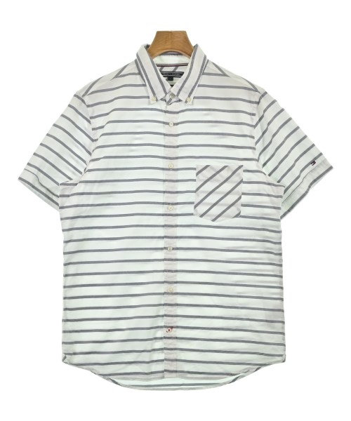 TOMMY HILFIGER(トミーヒルフィガー)カジュアルシャツ 白 サイズ:L/2200657546045