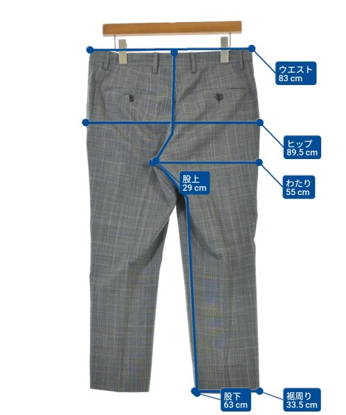 TOMMY HILFIGER（トミーヒルフィガー）クロップドパンツ グレー サイズ:48(L位) メンズ/2200662645092