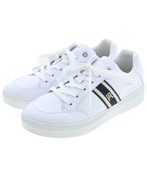 TOMMY HILFIGER(トミーヒルフィガー)スニーカー 白 サイズ:24cm/2200663018017