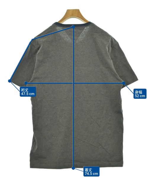TOMMY HILFIGER（トミーヒルフィガー）Tシャツ・カットソー グレー サイズ:XL メンズ/2200660209067