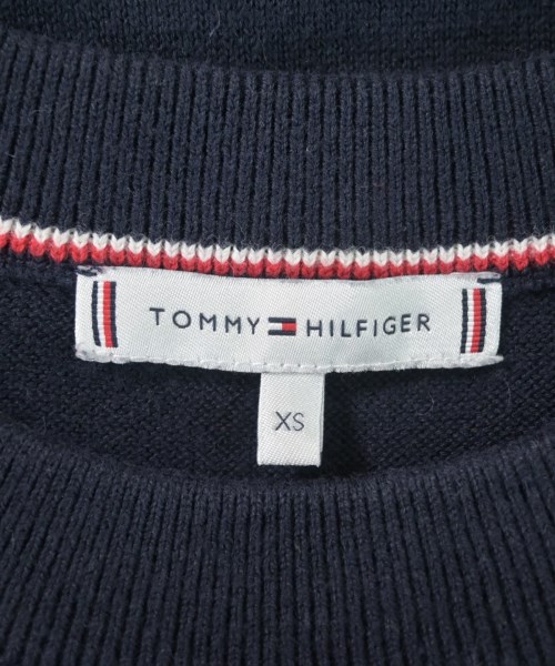 TOMMY HILFIGER（トミーヒルフィガー）ニット・セーター 紺 サイズ:XS レディース/2200662820116