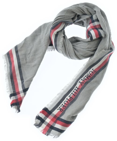 TOMMY HILFIGER(トミーヒルフィガー)ストール グレー サイズ:-/2200663861323