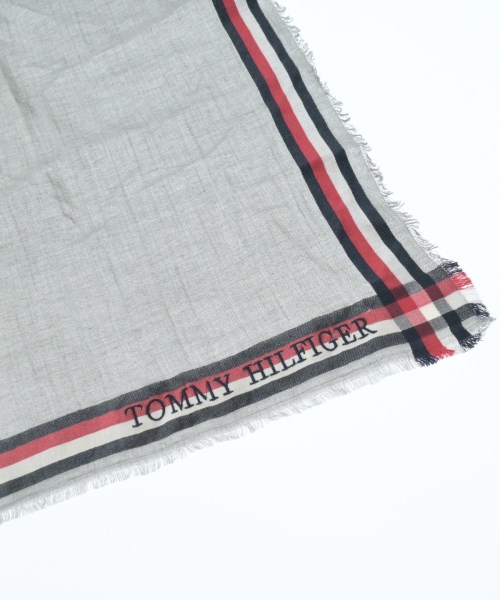 TOMMY HILFIGER（トミーヒルフィガー）ストール グレー サイズ:- レディース/2200663861323