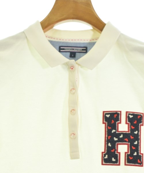 TOMMY HILFIGER（トミーヒルフィガー）ポロシャツ 白 サイズ:S レディース/2200663247035