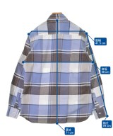 TOMMY HILFIGER（トミーヒルフィガー）カジュアルシャツ 青 サイズ:M メンズ/2200668490030