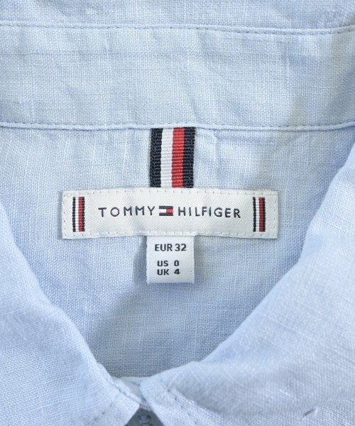 TOMMY HILFIGER（トミーヒルフィガー）シャツワンピース 青 サイズ:0(XS位) レディース/2200668766012