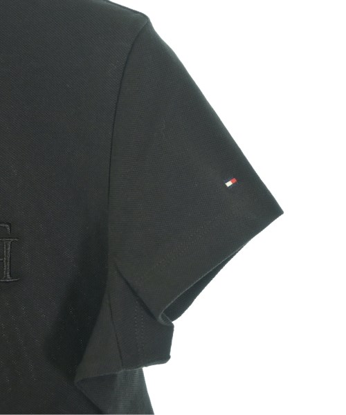 TOMMY HILFIGER（トミーヒルフィガー）ポロシャツ 黒 サイズ:M レディース/2200667046030