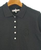 TOMMY HILFIGER（トミーヒルフィガー）ポロシャツ 黒 サイズ:M レディース/2200667046030