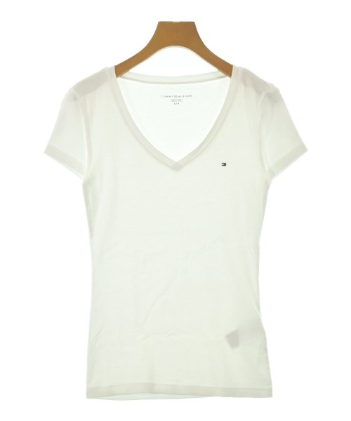 TOMMY HILFIGER(トミーヒルフィガー)Tシャツ・カットソー 白 サイズ:S/2200670805068