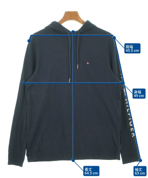 TOMMY HILFIGER（トミーヒルフィガー）パーカー 紺 サイズ:M メンズ/2200668379052