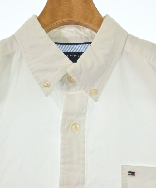 TOMMY HILFIGER（トミーヒルフィガー）カジュアルシャツ 白 サイズ:L メンズ/2200733106194