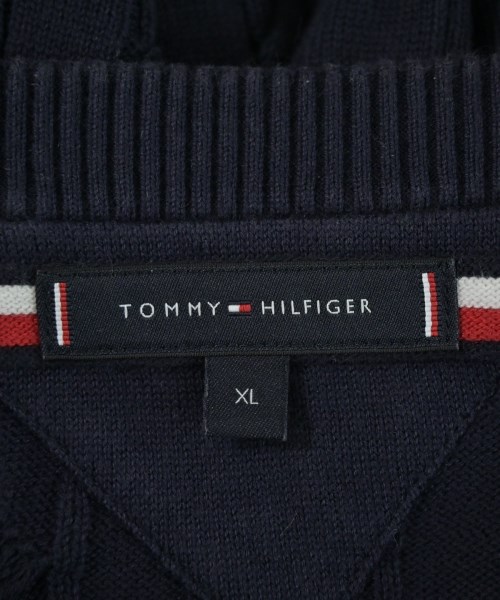 TOMMY HILFIGER（トミーヒルフィガー）ニット・セーター 紺 サイズ:XL メンズ/2200733531019