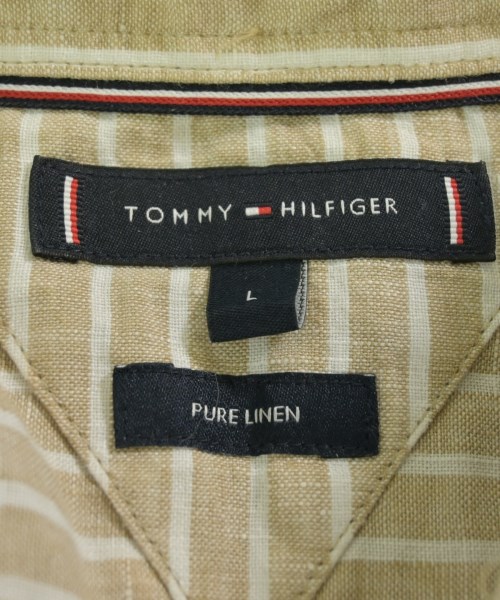 TOMMY HILFIGER（トミーヒルフィガー）カジュアルシャツ ベージュ サイズ:L メンズ/2200736943390