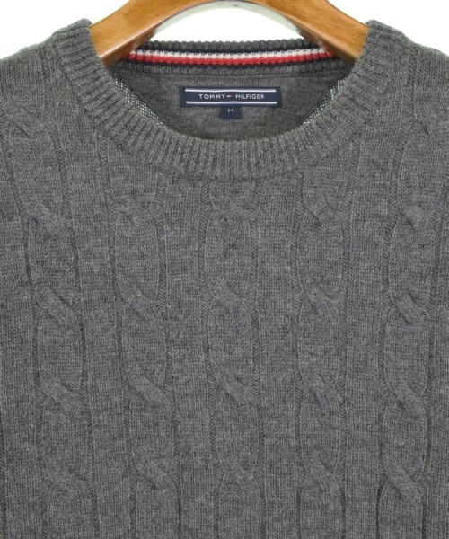 TOMMY HILFIGER（トミーヒルフィガー）ニット・セーター グレー サイズ:M レディース/2200719719073