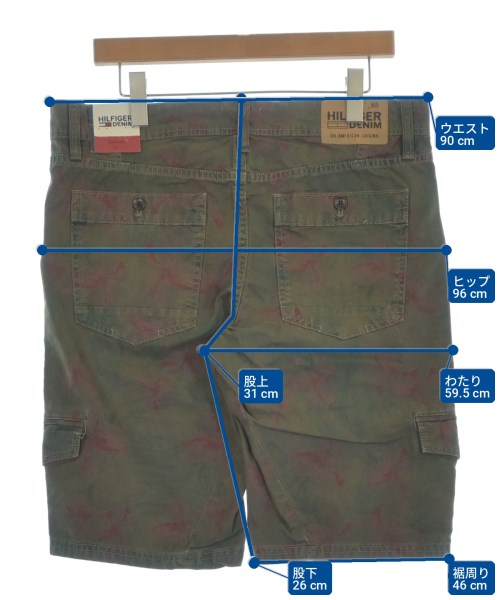 TOMMY HILFIGER（トミーヒルフィガー）ショートパンツ カーキ サイズ:32(L位) メンズ/2200720161113