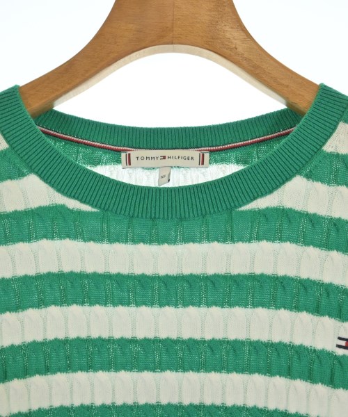 TOMMY HILFIGER（トミーヒルフィガー）ニット・セーター 緑 サイズ:XS レディース/2200726098048