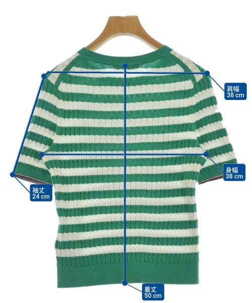 TOMMY HILFIGER（トミーヒルフィガー）ニット・セーター 緑 サイズ:XS レディース/2200726098048