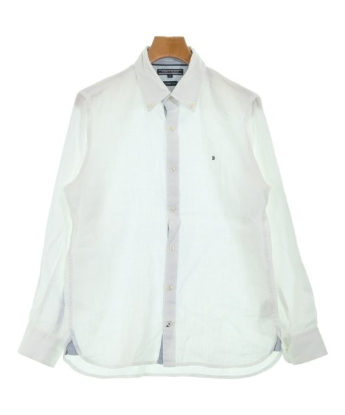 TOMMY HILFIGER（トミーヒルフィガー）カジュアルシャツ 白 サイズ:M メンズ/2200679917687