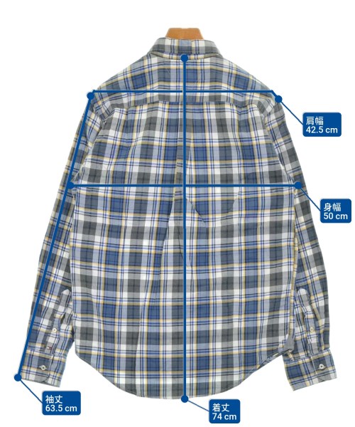 TOMMY HILFIGER（トミーヒルフィガー）カジュアルシャツ 青 サイズ:L メンズ/2200679708155
