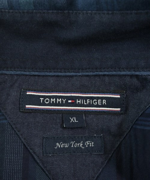 TOMMY HILFIGER（トミーヒルフィガー）カジュアルシャツ 青 サイズ:XL メンズ/2200686858102