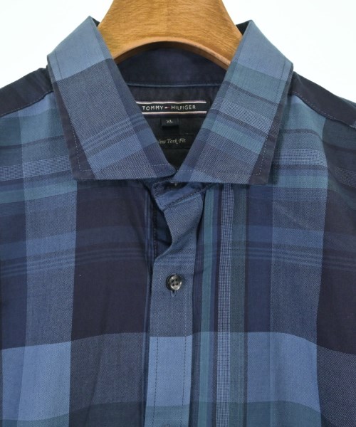 TOMMY HILFIGER（トミーヒルフィガー）カジュアルシャツ 青 サイズ:XL メンズ/2200686858102
