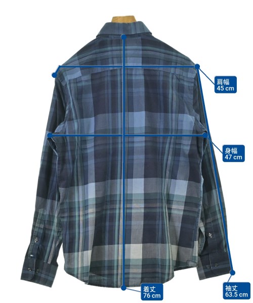 TOMMY HILFIGER（トミーヒルフィガー）カジュアルシャツ 青 サイズ:XL メンズ/2200686858102