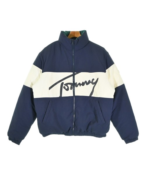 TOMMY HILFIGER(トミーヒルフィガー)ダウンジャケット/ダウンベスト 紺 サイズ:M/2200672945137
