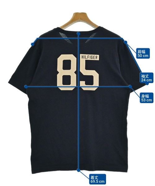 TOMMY HILFIGER（トミーヒルフィガー）Tシャツ・カットソー 紺 サイズ:XL メンズ/2200685602034
