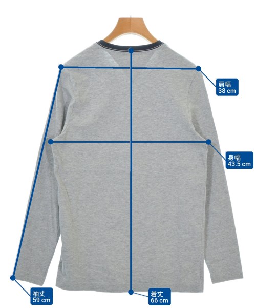 TOMMY HILFIGER（トミーヒルフィガー）Tシャツ・カットソー グレー サイズ:S レディース/2200685046081