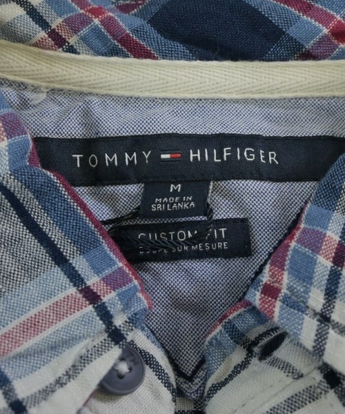 TOMMY HILFIGER（トミーヒルフィガー）カジュアルシャツ 紺 サイズ:M メンズ/2200691311050