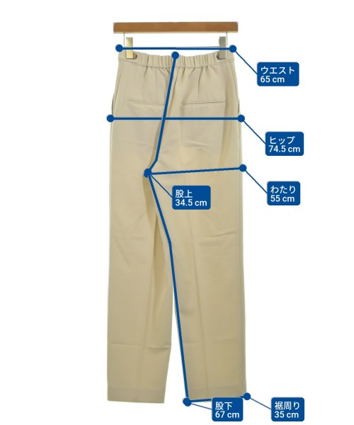 NOBLE（ノーブル）スラックス ベージュ サイズ:38(M位) レディース/2200629095106