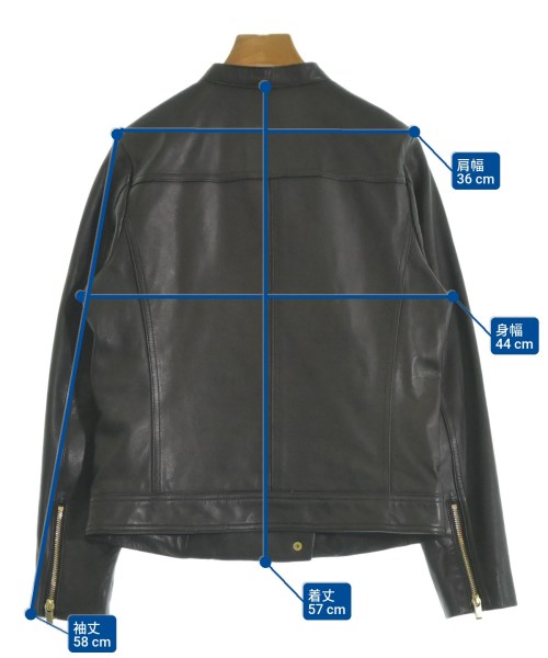 NOBLE（ノーブル）ライダース 茶 サイズ:40(M位) レディース/2200633586072