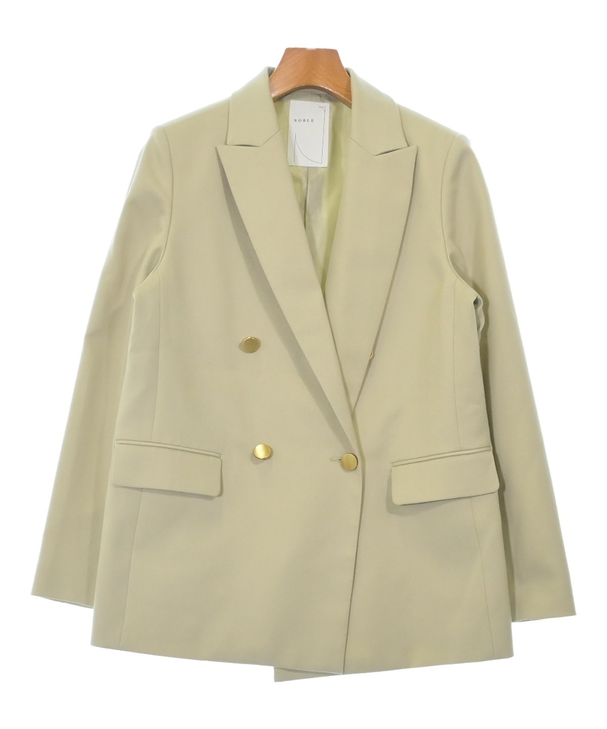 NOBLE（ノーブル）ジャケット ベージュ サイズ:38(M位) レディース