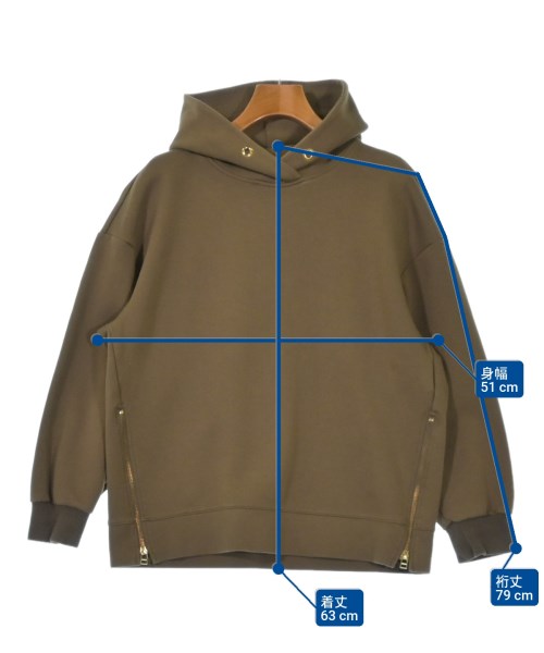 NOBLE（ノーブル）パーカー 茶 サイズ:-(M位) レディース/2200630675038