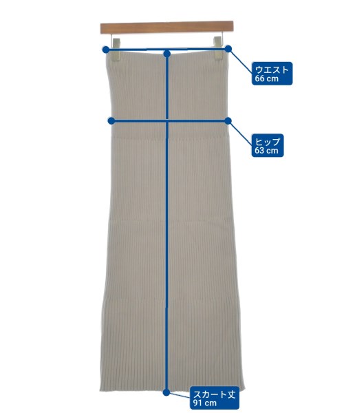 NOBLE（ノーブル）ロング・マキシ丈スカート グレー サイズ:-(M位) レディース/2200633000028