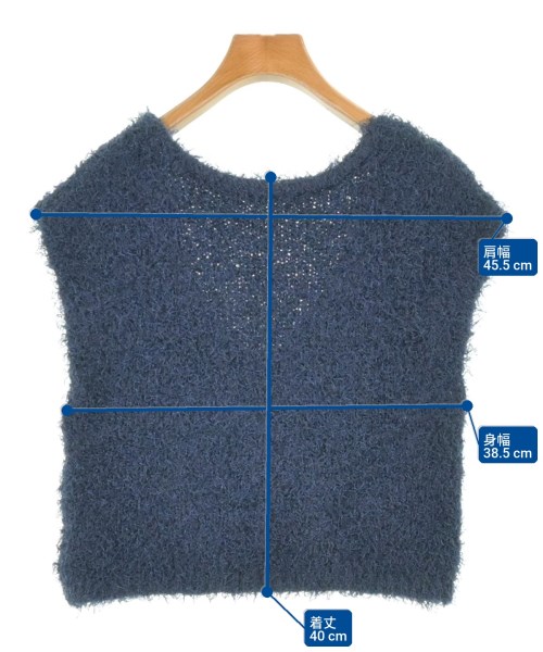 NOBLE（ノーブル）ベスト 紺 サイズ:-(M位) レディース/2200619044022
