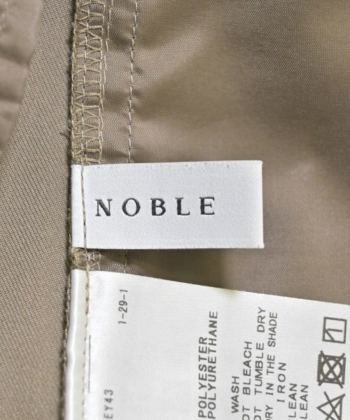 NOBLE（ノーブル）スラックス ベージュ サイズ:36(S位) レディース/2200632136018