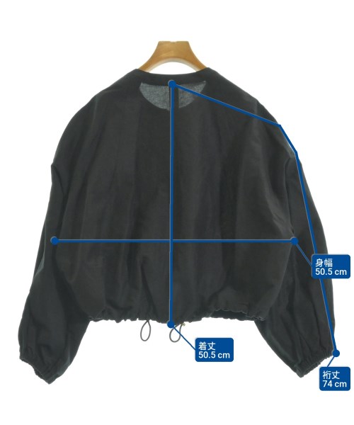 NOBLE（ノーブル）ブルゾン 黒 サイズ:F レディース/2200635198037