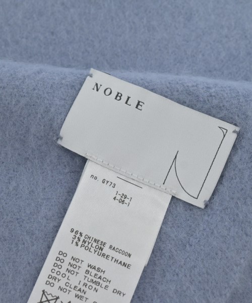 NOBLE（ノーブル）マフラー 青 サイズ:- レディース/2200637737050