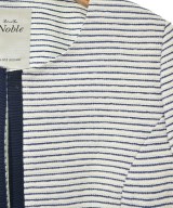 NOBLE（ノーブル）ノーカラージャケット 青 サイズ:38(M位) レディース/2200632192038