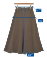 NOBLE（ノーブル）ロング・マキシ丈スカート 茶 サイズ:F レディース/2200622234038