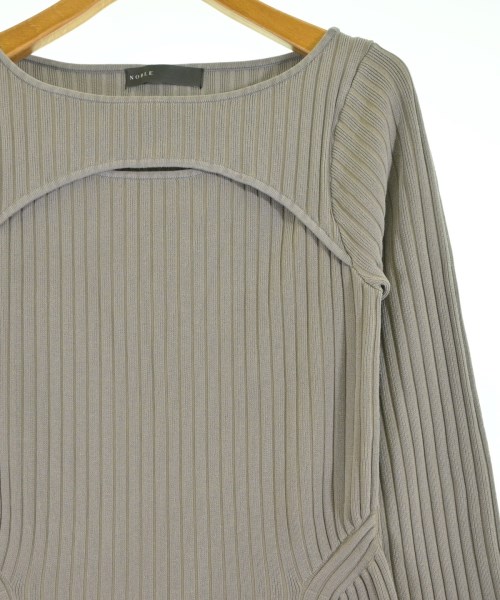 NOBLE（ノーブル）ワンピース グレー サイズ:36(S位) レディース/2200625157013