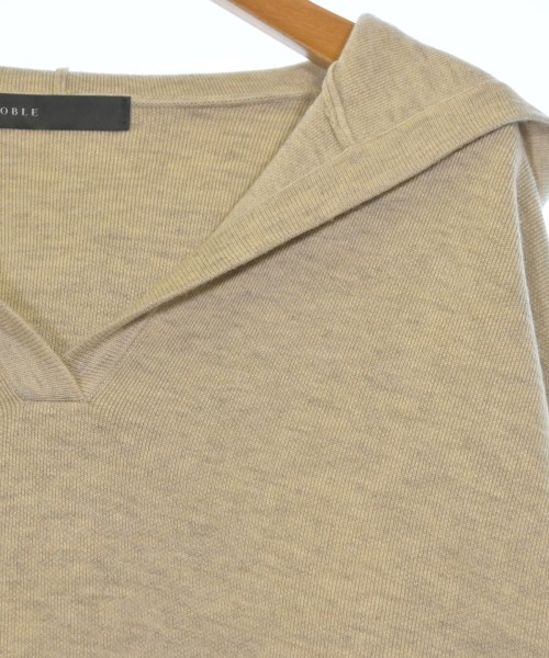 NOBLE（ノーブル）ニット・セーター ベージュ サイズ:F レディース/2200640562014