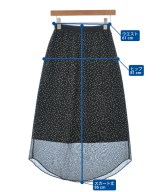 NOBLE（ノーブル）ロング・マキシ丈スカート 黒 サイズ:36(S位) レディース/2200641055096